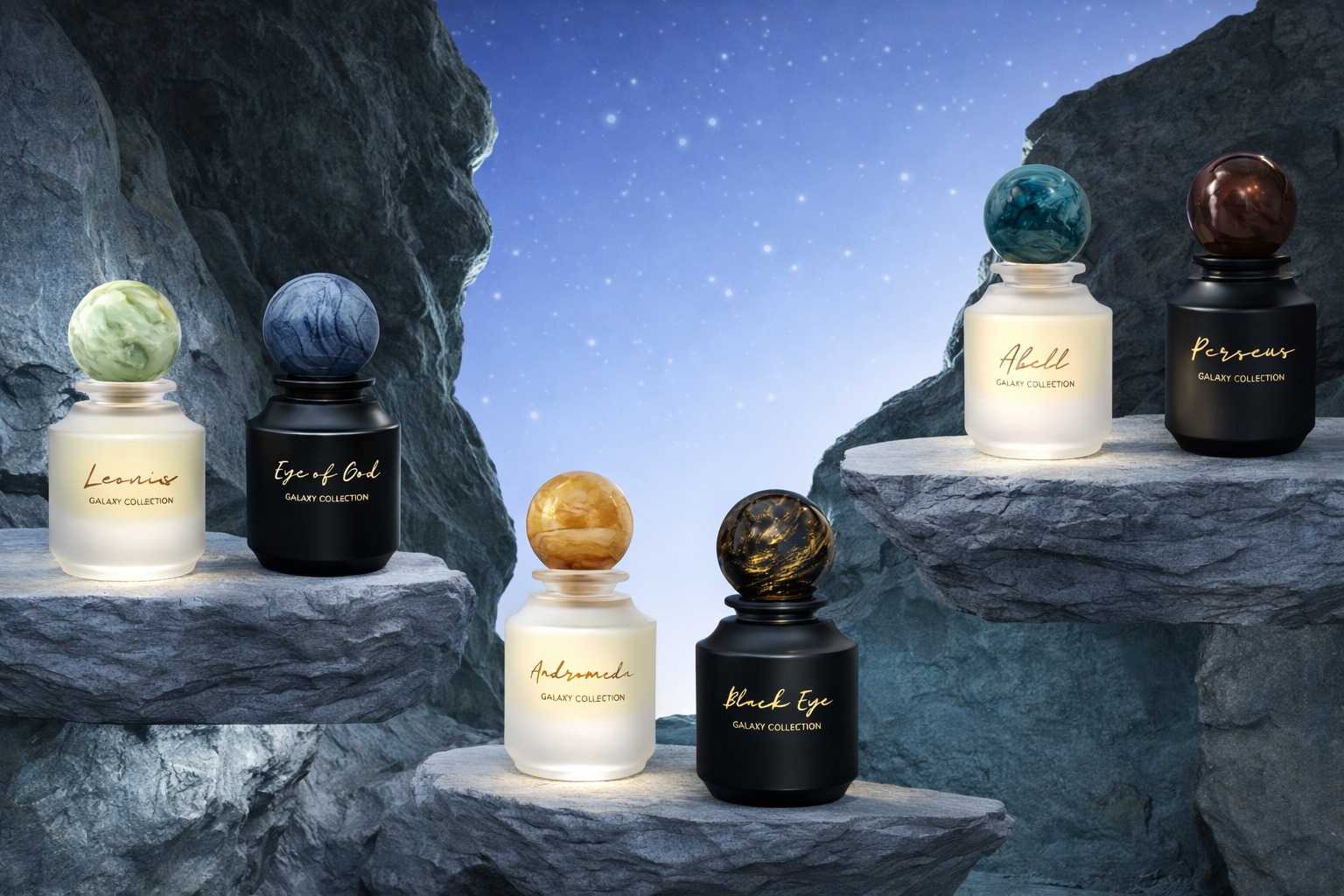 Nowości perfum Galaxy: damskie perfumy Galaxy i męskie perfumy Galaxy w autorskiej odsłonie