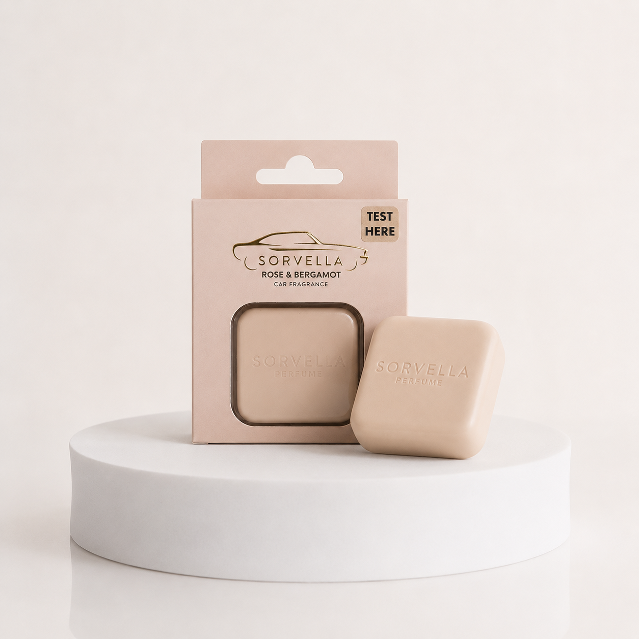Rose &amp; Bergamot CAR AIR FRESHENER